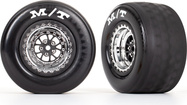 Traxxas koleso, disk Weld chrómovaný (zadný) (2)