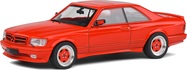 1:43 Mercedes-Benz 560 SEC AMG Wide Body rosso segnale 1990 - SOLIDO - S4310902