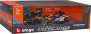 Bburago 1:43 RACE Formel F1 4PAC - McLaren F1 Team MCL38 (2024) #4 L.Norris #81 O.Piastri