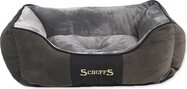 Pelech Scruffs Chester Box Bed šedý S 50x40cm