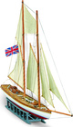 MINI MAMOLI Goletta Elisabeth 1:122 kit