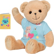 Zapf Creation Teddybär BABY born, blaue Kleidung