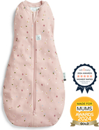 ERGOPOUCH Zavinovačka a vak na spanie 2v1 Cocoon Daisies 6-12 m, 8-10 kg, 1 tog
