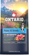 Krmivo Ontario Puppy All Breeds Monoprotein Tuna &amp; Sweet Potatoes 6,5kg
