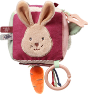 BABYONO Kocka sensorická Rabbit Karo 0m+