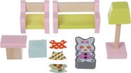 CUBIKA 15030 Wohnzimmer - Holzmöbel für Puppen