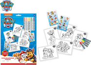 Paw Patrol - sada omaľovánok s nálepkami