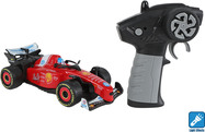 Roadstar R/C formula rossa 13,5cm 2,4GHz piena funzione a batteria ricaricabile con luce