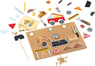 Bigjigs Toys Kreatívna zatĺkacia hra doprava