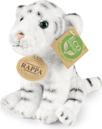 Tigre di peluche bianco seduto 15 cm ECO-FRIENDLY