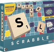 SCRABBLE drevená edícia SK