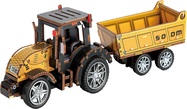 2Kids Toys Puzzle 3D din lemn Tractor cu remorcă