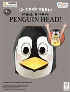 Fiesta Crafts Kreativset 3D-Maske Pinguin