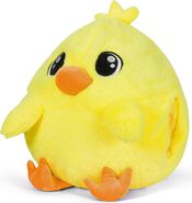 Cozy Noxxiez HW745 Pulcino - cuscino di peluche riscaldante 3 in 1