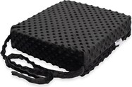 Detský podsedák na stoličku New Baby STANDARD Minky black