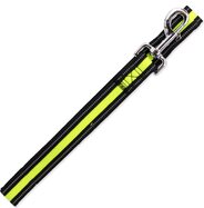 Vodítko Dog Fantasy Neoprene M/L limetka 2,5x120cm