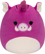 Squishmallows Fialový diviak - Jenna