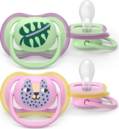 Philips AVENT Schnuller Ultra Air rosa/grün 6-18m Bild Mädchen 2Stk