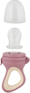 PETITE&amp;MARS Cumlík silikónový na kŕmenie Fruzi Rose&amp;Sand 6m+