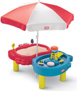 Little Tikes Detské pieskovisko Stolové so slnečníkom