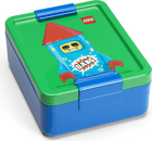 LEGO Rocket box na desiatu - modrá/zelená