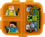 Minecraft Desiatový box s priehradkami 550 ml
