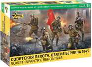 Model Kit figurky 3718 - Soviet Infantry Berlin 1945 (1:35)