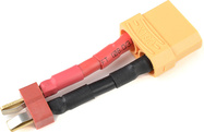 Konverzný kábel Deans prístroj - XT-90 batéria 12AWG