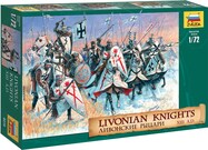 Wargames (AoB) figurky 8016 - Livonian Knights XIII-XIV A. D. (1:72)