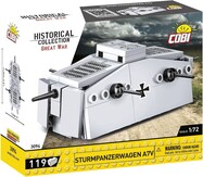 Cobi Sturmpanzerwagen A7V, 1:72, 119 k