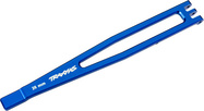 Traxxas držiak batérie hliníkový modrý
