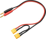 Nabíjacie kábel - XT60 zariadenie sériové 14AWG 30cm