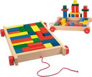 Woody Cube Servierwagen klein - 34 Teile