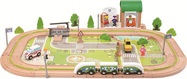 2Kids Toys Vláčikodráha Dedina 110 dielov