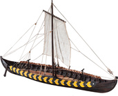 Dušok Vikingská loď Gokstad 1:35 kit