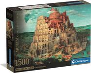 Clementoni - Puzzle 1500 Museo Torre de Babel