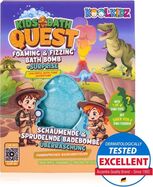 ACCENTRA Kúpeľová bomba penivá KOOLKIDZ s prekvapením dinosaurus Jablko 160g