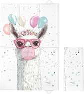 Ceba Podložka prebaľovacia cestovná (60x40) Basic Crazy Lama