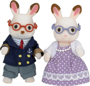 Sylvanian Families Oma und Opa Schokohasen