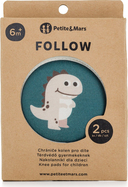 PETITE&amp;MARS Chrániče kolien elastické na lozenie Follow Misty Green