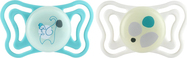 CHICCO Sucettes Physioforma Light silicone orthodontiques neutres 6-16m, 2 pcs