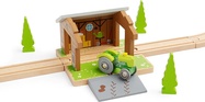 Bigjigs Rail Stodola na koľajniciach
