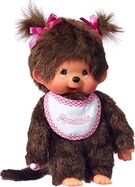 Monchhichi Mončiči ragazza con bavaglino 20 cm