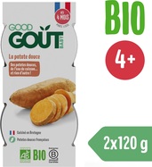Good Gout BIO Batátové pyré (2x120 g).