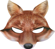 Dětská maska liška