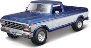 Maisto - 1979 Ford F150 Pick-up, metal modrý, biely, 1:18