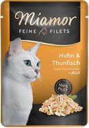 Kapsička Miamor Feine Filets Adult kura a tuniak v želé 100g