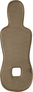 Priedušná podložka do autosedačky Breeze sk. 0+, Toffee Brown