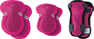 Globber Set protecții Junior XS Fuchsia