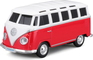 Maisto RC - DIE-CAST METAL so svetlami, Volkswagen Van Samba, 1:41, 2,4 GHz, USB, XTR, Blu